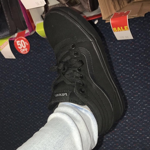 all black high-top vans brand new - Picture 1 of 2